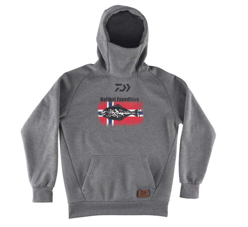 Φούτερ DAIWA D-VEC Hoodie Halibut Expedition-GREY