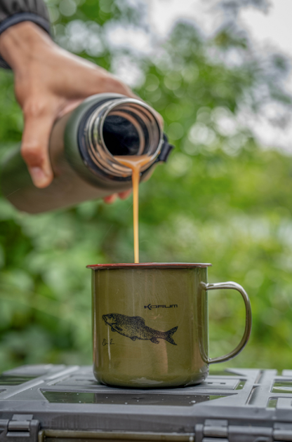 Cana KORUM Classic Enamel Mug Barbel - 330ml