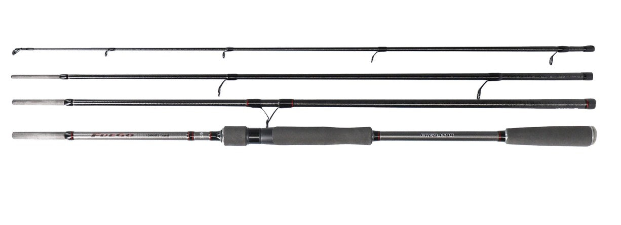 Lansetă spinning travel Daiwa 24 FUEGO PREDATOR TRAVEL