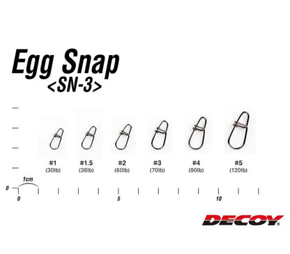Snap clip - DECOY SN-3 EGG SNAP