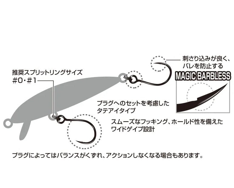 Hooks - DECOY AH-3 AREA HOOK TYPE III