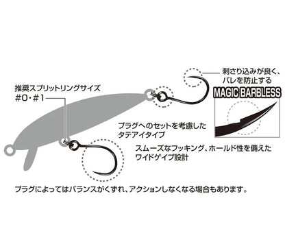 Hooks - DECOY AH-3 AREA HOOK TYPE III
