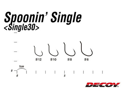 Cârlige - DECOY SINGLE30 SPOONIN SINGLE