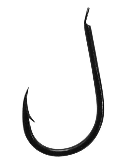 Вързани куки "на косъм" GAMAKATSU CARP HAIR 3310B - черна риболовна кука с остър връх