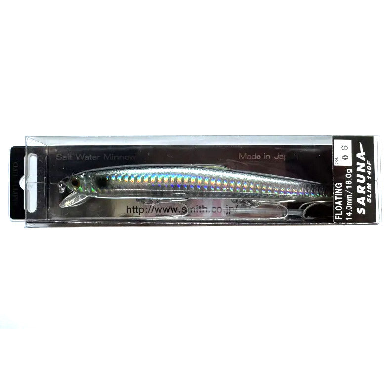 Vobler SMITH SARUNA SLIM 140F - 14.0cm / 18.0gr - Floating