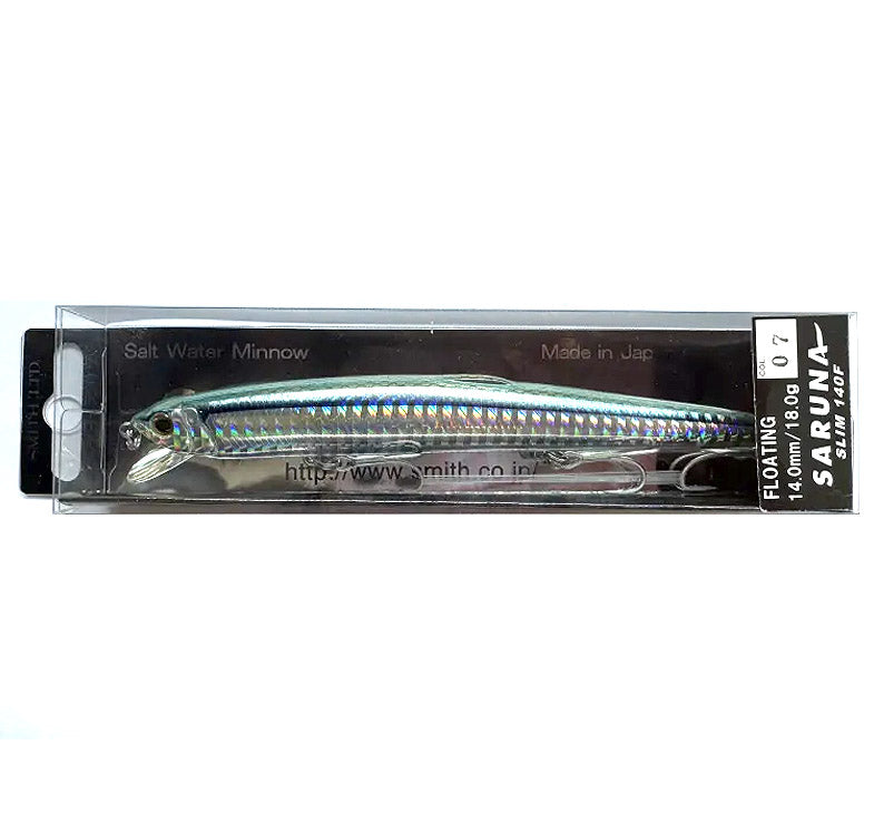 Vobler SMITH SARUNA SLIM 140F - 14.0cm / 18.0gr - Floating