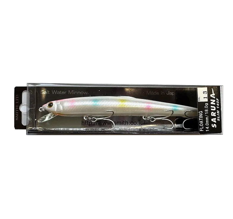 Vobler SMITH SARUNA SLIM 140F - 14.0cm / 18.0gr - Floating
