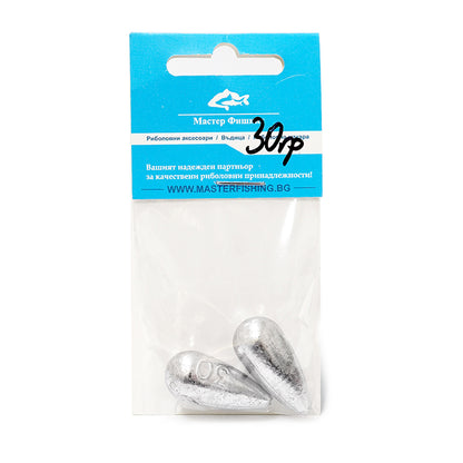 Lead sliding - assorted weights