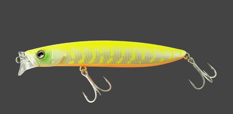 Воблер JACKALL HAGRE 96F Super Shallow - 9.6cm/12.2 gr - Floating - 42 GLOW CHART PEARL риболовен такъм