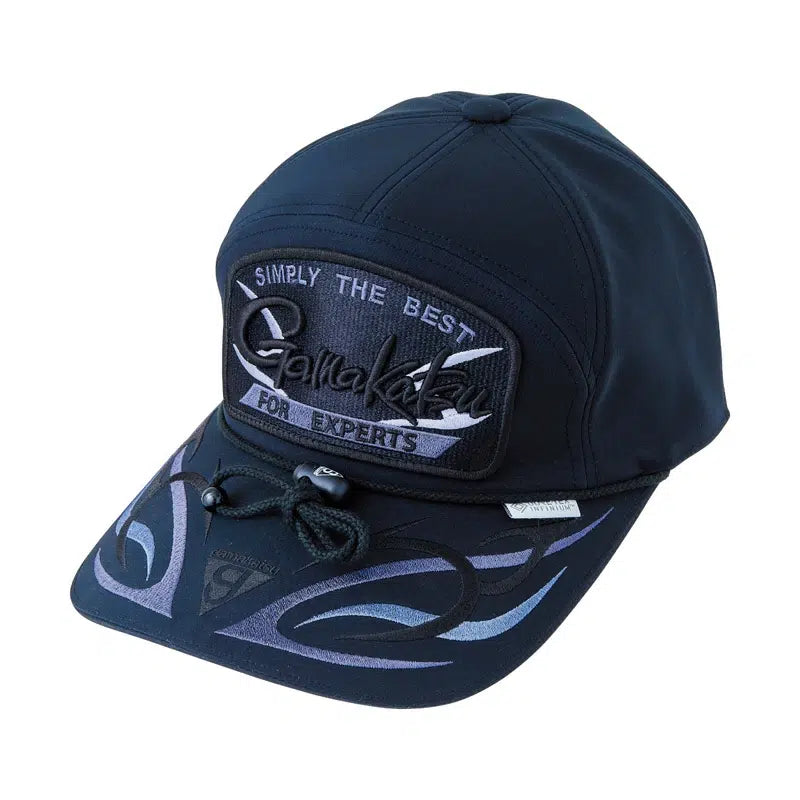 Шапка Gamakatsu GM9896 WINDOW STOPPER CAP PATCH - BLACK LL