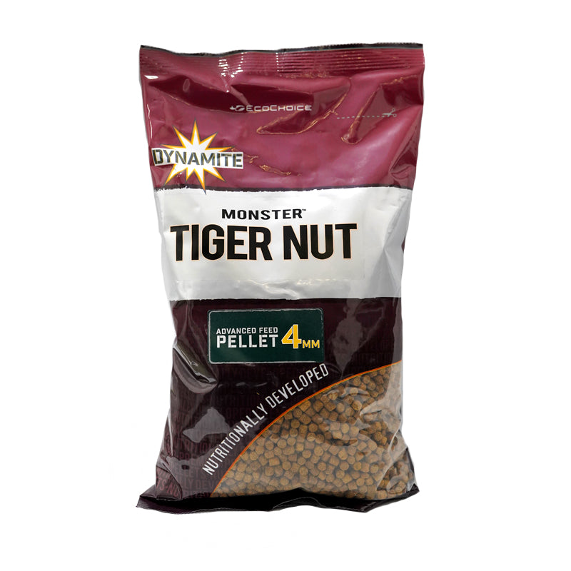 Пелети Dynamite Baits Monster Tigernut Pellets - 900gr, 4мм нутриционни гранули за риболов.