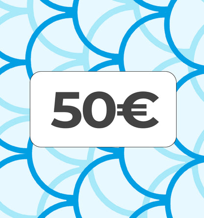 Подаръчен ваучер на стойност 50€ от MasterFishing.bg, валиден 1 година.
