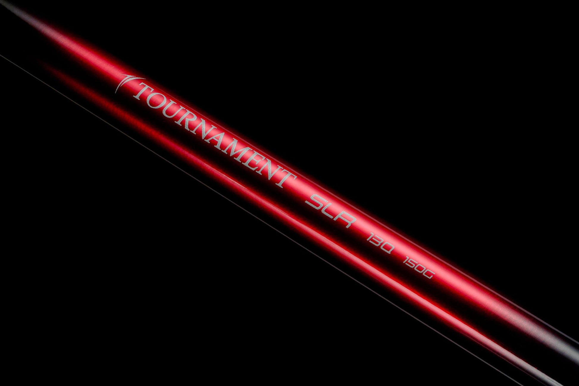 Фидер въдици DAIWA TOURNAMENT SLR - New model 2025 с червен дизайн и индикации за тегло.