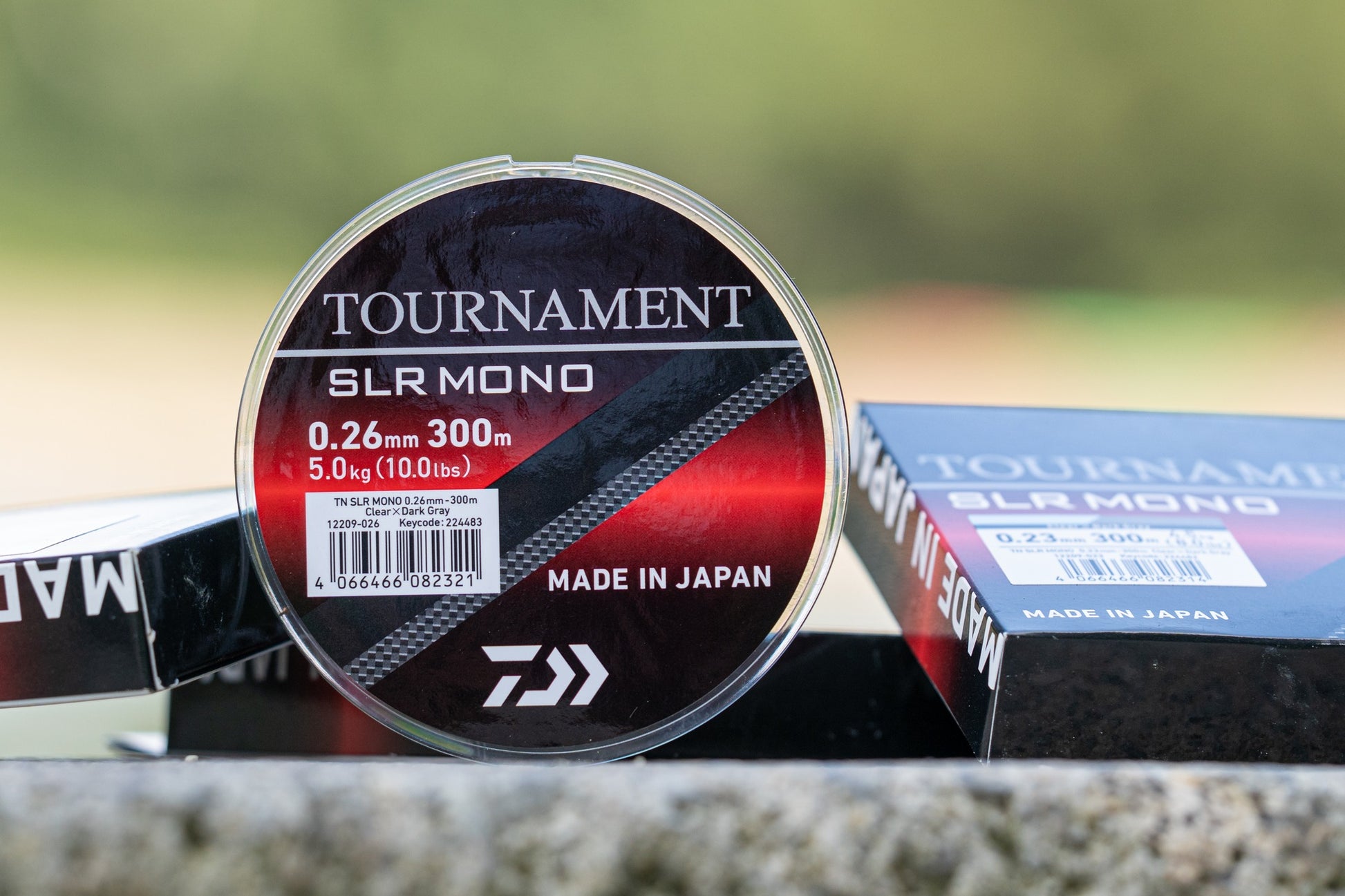 Монофилно влакно Daiwa TOURNAMENT SLR MONOFIL - 300m на котия, японско качество за риболов.