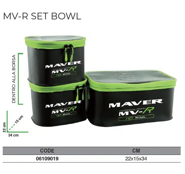 Комплект кутии MAVER MV-R Eva Set Bowl - 22x15x34cm