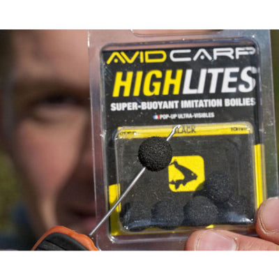 Artificial floating boilies AVID Highlites - 10mm