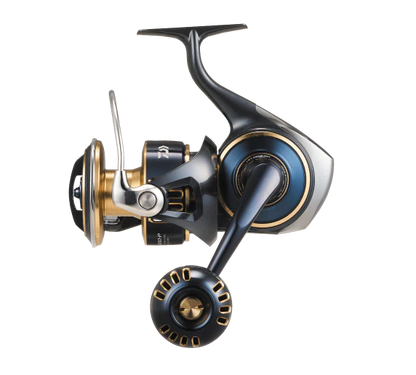 Макара за морски риболов DAIWA 25 SALTIGA G - модел 8000-P, висококачествен риболовен уред с 14 лагера.