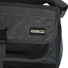 Чанта за принадлежности ZEBCO SPINNING BAG - GREEN/GREY с удобен дизайн и защита за риболовно оборудване.