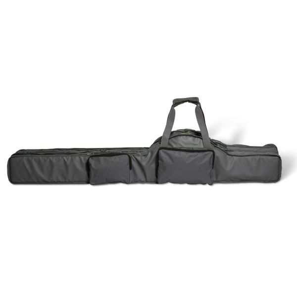 Троен мек калъф за въдици ZEBCO UNIVERSAL HOLDALL - 100CM с практични джобове и водоустойчива повърхност.