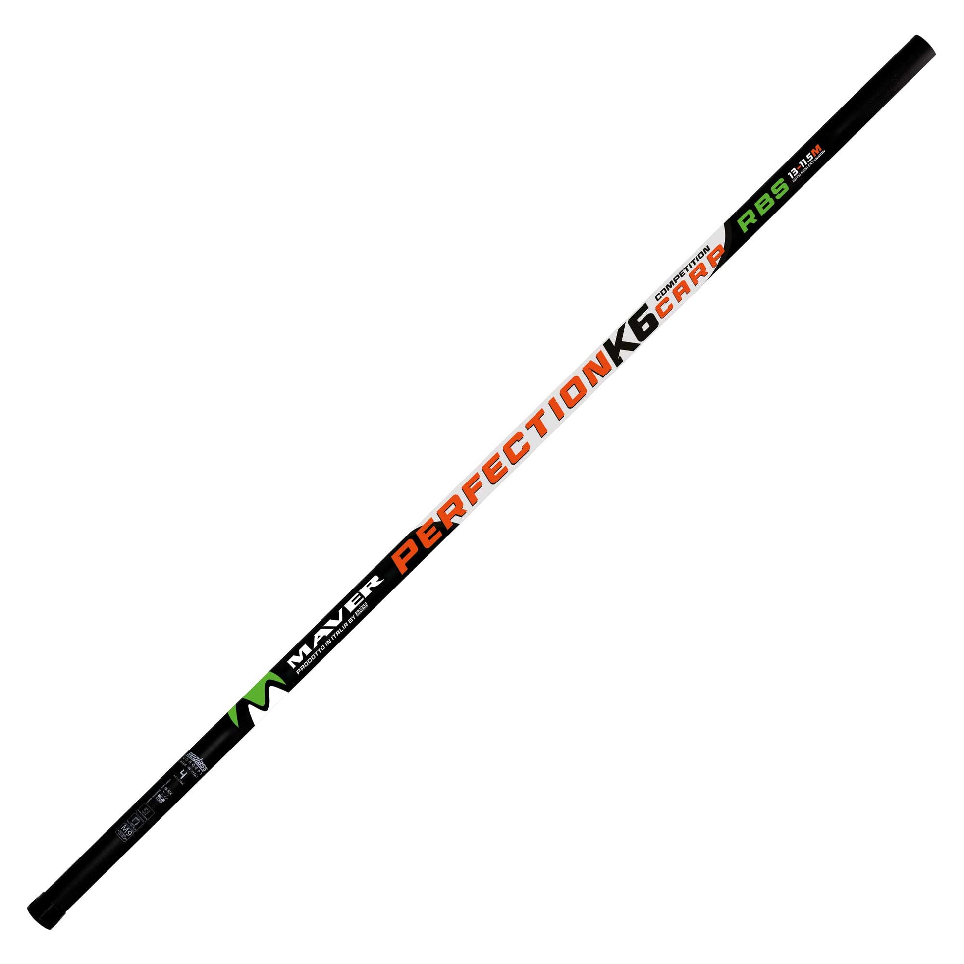 Щека MAVER PERFECTION TOP CARP 13m + Miniextension - /Модел 2026/ риболовна пръчка за перфектна ловкост и ефективност.