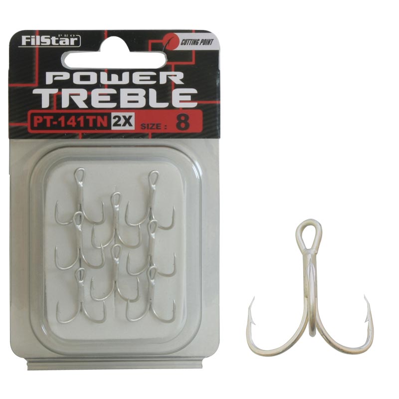 Тройни куки FILSTAR Power Treble 141TN-2X