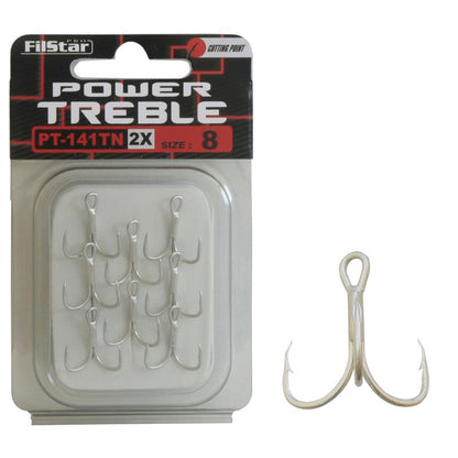 Тройни куки FILSTAR Power Treble 141TN-2X