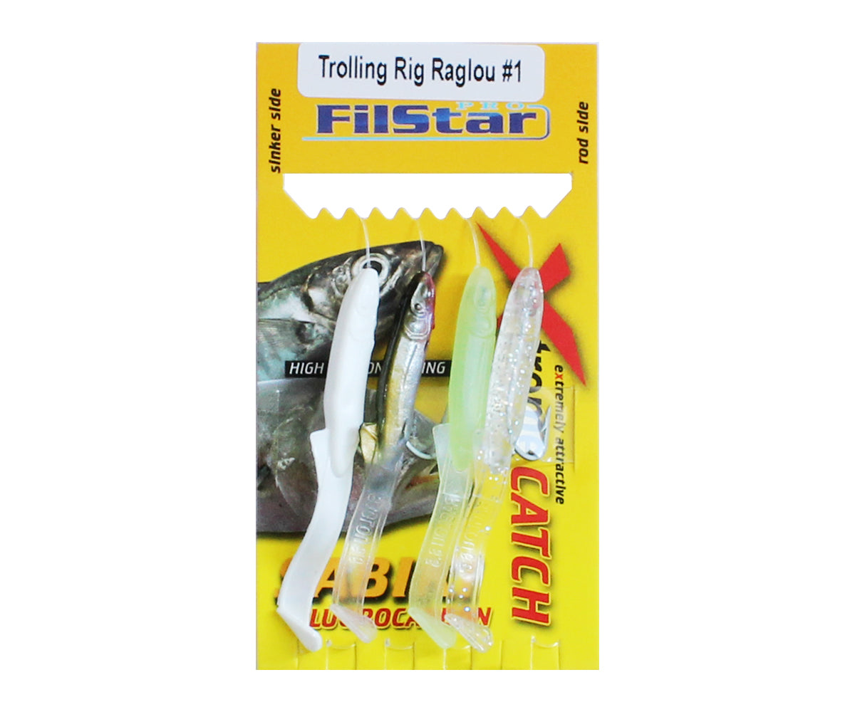 Τσαπαρί trolling FILSTAR Trolling Rig Raglou No. 1 - 4 ψαράκια