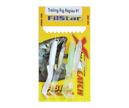 Τσαπαρί trolling FILSTAR Trolling Rig Raglou No. 1 - 4 ψαράκια