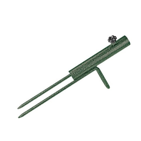 Стойка за чадър CarpZoom Umbrella Holder - удобна и устойчива, подходяща за труден терен.