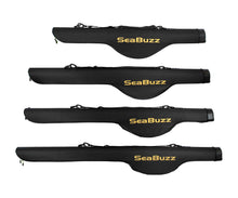Единични твърди калъфи SeaBuzz 600D - Black, риболовни калъфи за защита на такъми.