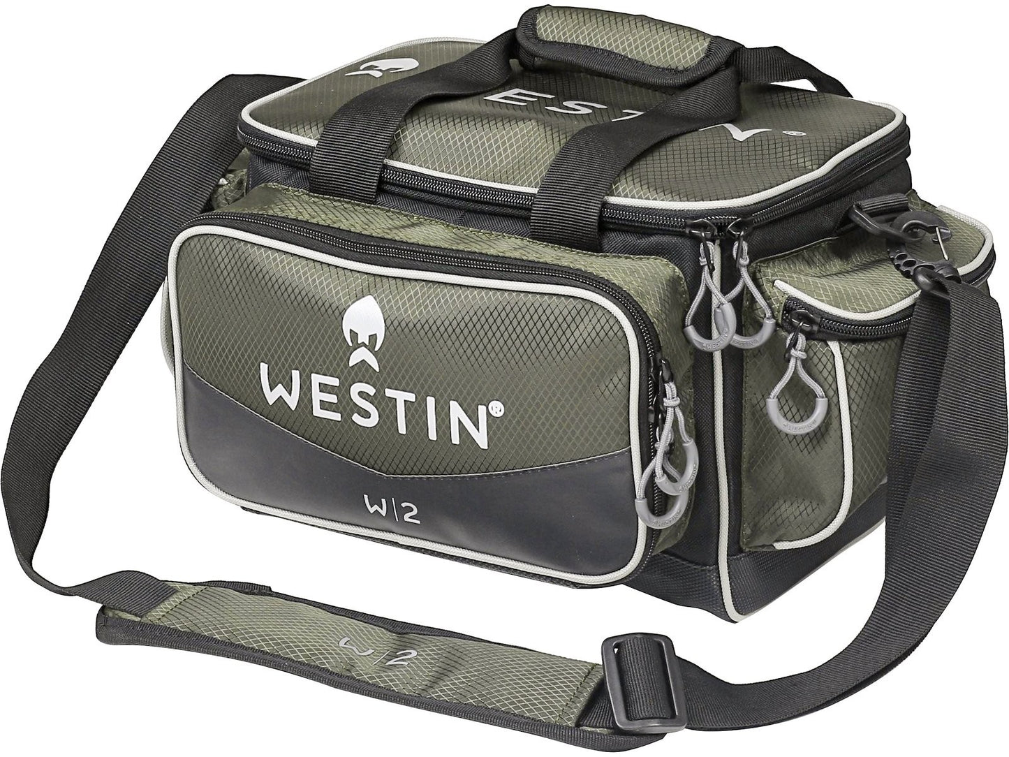 Чанта Westin W2 Lure Bag 3 Boxes, риболовна чанта с кутии за такъми, водоустойчива, удобна за рибари.