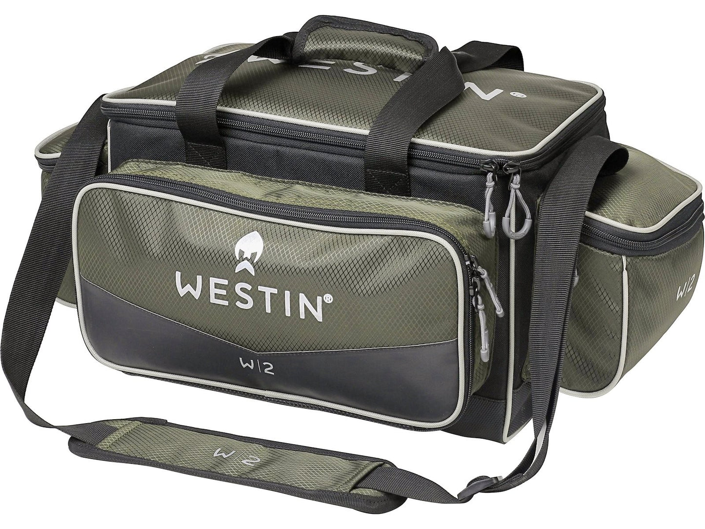 Чанта Westin W2 Lure Bag 3 Boxes с просторен дизайн и здрав водоустойчив материал, идеална за рибари.