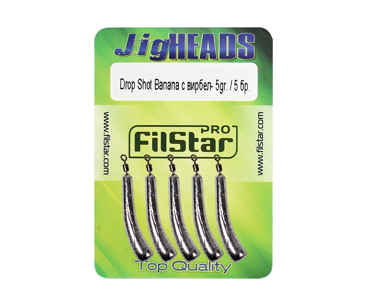 Олово за Drop Shot Filstar - Banana с вирбел