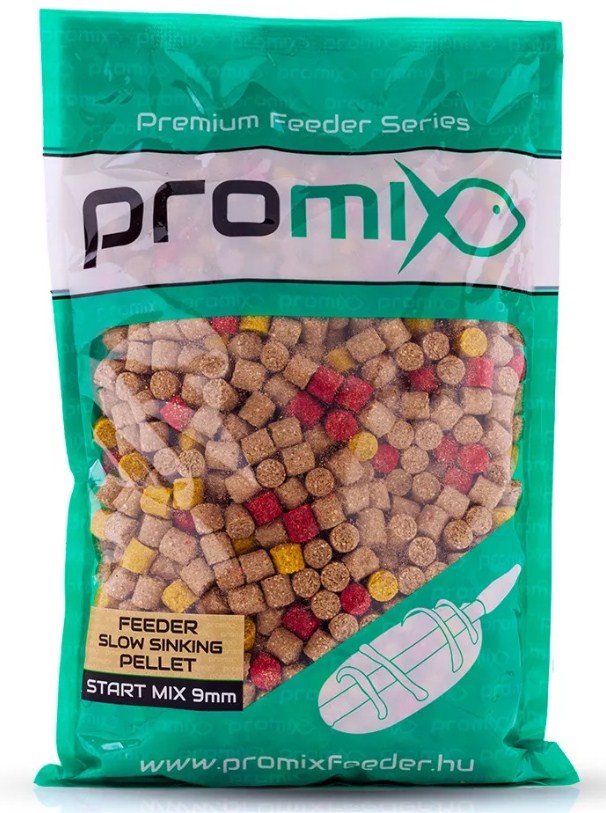 Пеллеты PROMIX SLOW SINKING PELLETS START MIX - 6/9mm - 800gr