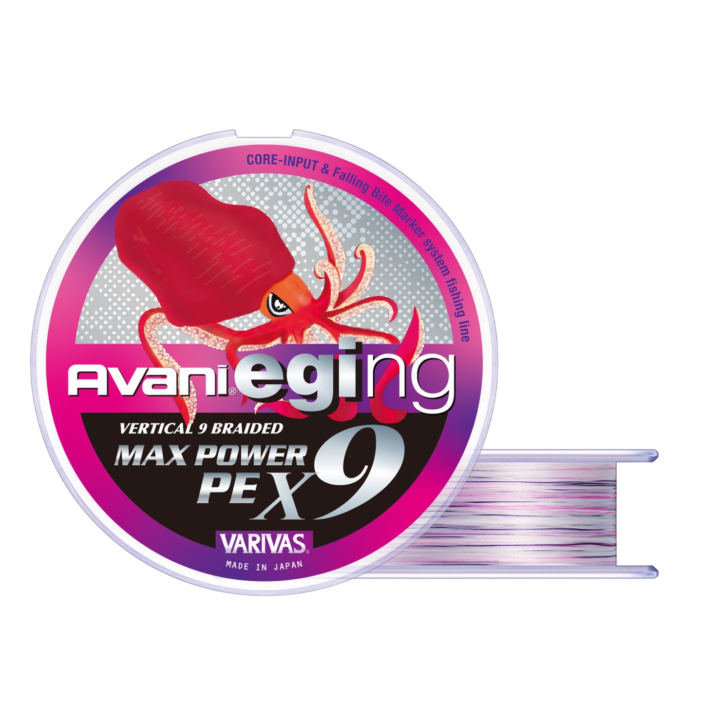 Braided line VARIVAS Avani Eging Max Power PE X9 - 150m