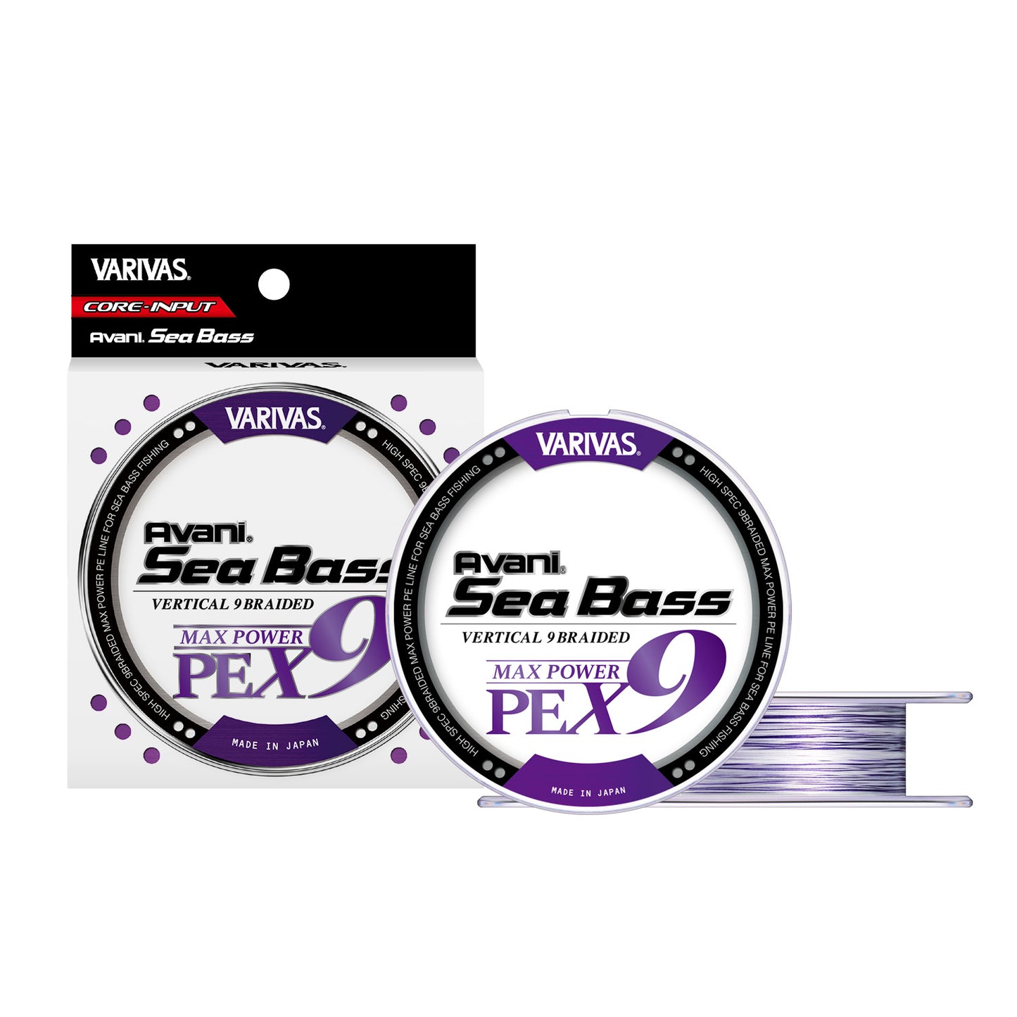 Плетено влакно VARIVAS Avani Sea Bass [Max Power PE] X9 - 150m