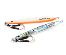 Пилкер SeaBuzz 342RA UV - 10cm/60gr, два модела с асист куки, UV покритие и цветови ефекти.