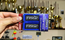Неопренови ленти за пръчка FilStar, синьо, комплект от 2 броя с велкро.