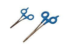 Форцепс Kinetic STRAIGHT - Blue/Black