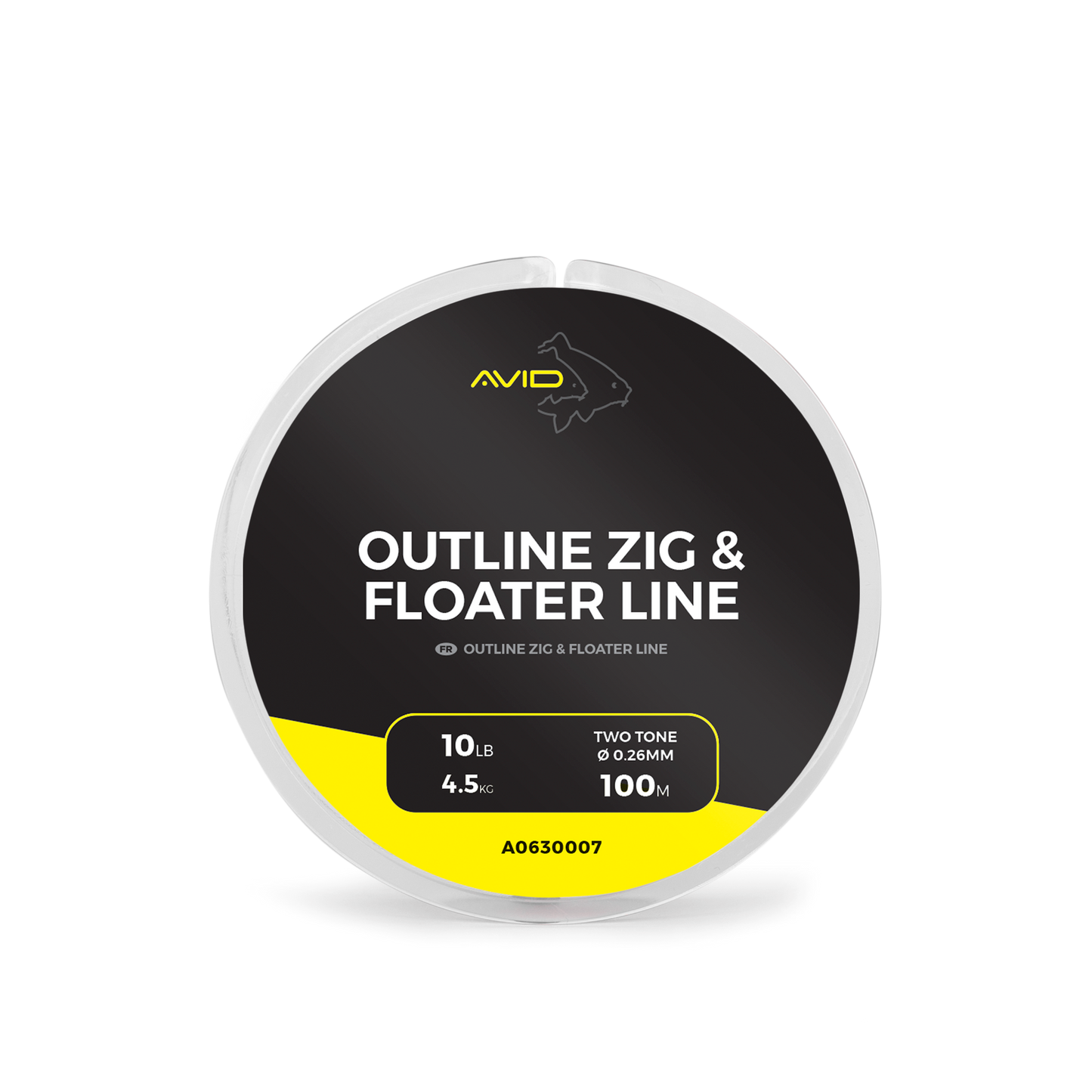 Fir monofilament pentru zig-rig Avid Outline Zig & Floater Line - 100 m