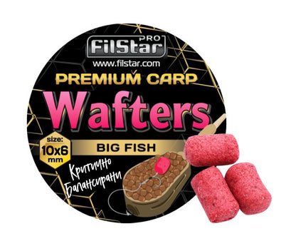 Dumbell-uri echilibrate FilStar Wafters Premium Carp - 10x6mm / 30g - arome diverse