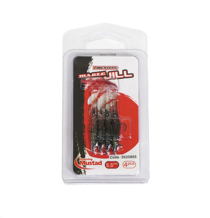 Силиконова примамка Lineaeffe MAGIC JILL - 5.5cm / 4 бр в опаковка