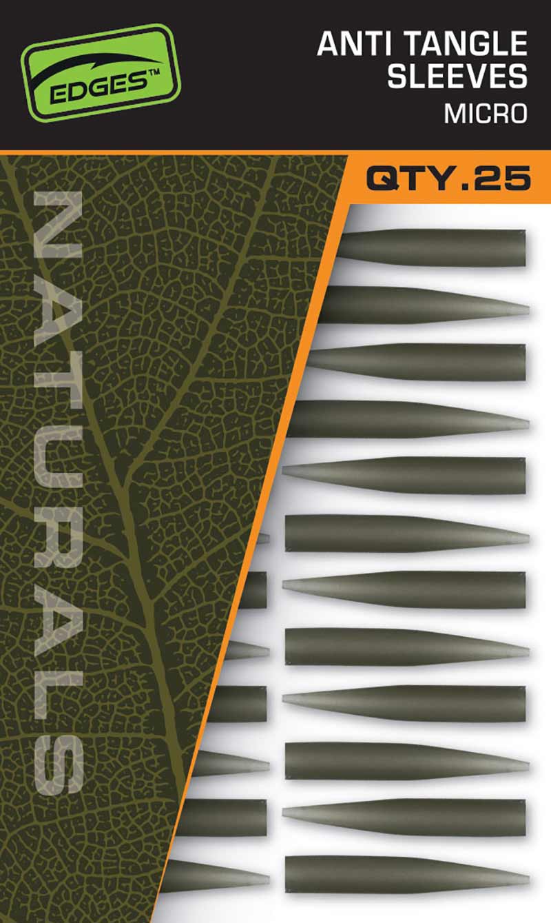 Противооплитащ шлаух Fox Edges Naturals Anti Tangle Sleeves - Micro 25бр.