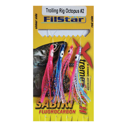 Чепаре за влачене FILSTAR Trolling Rig Octopus