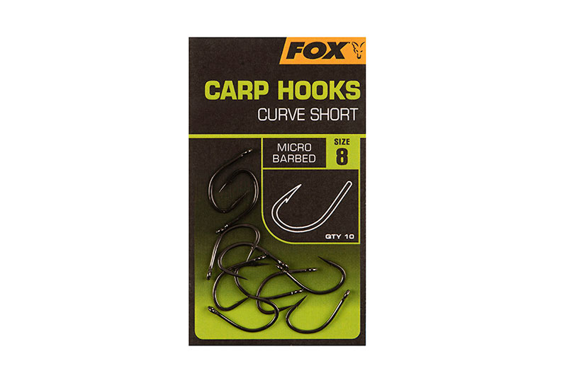 Шарански куки FOX Curve Shank Short Carp Hooks