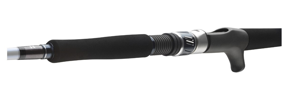 Spinning καλάμια για θαλασσινό ψάρεμα DAIWA GRANDWAVE HALIBUT/POWER HALIBUT BAITCAST