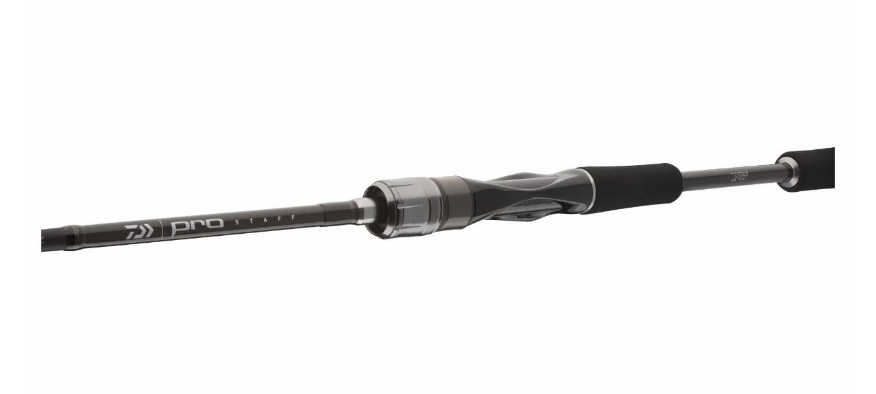 Спининг въдица DAIWA PRO STAFF UL SPIN 1.95m/0.5-6gr - детайл на дръжката и бланките за риболов