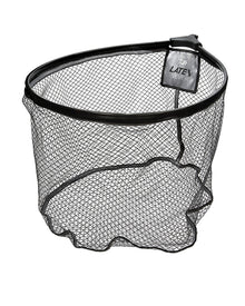 Глава за кеп със силиконова мрежа DAIWA LATEX SILVER LANDING NET - 45cm