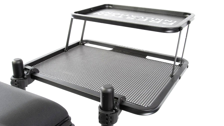 Platform table PRESTON Offbox 36 Double Decker Side Tray Large