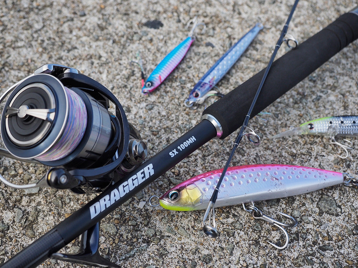 Spinning rods for shore jigging fishing DAIWA Dragger SX